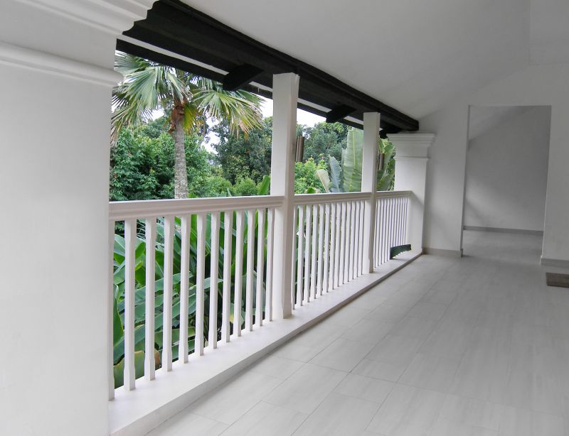 Balcony Tile Installation