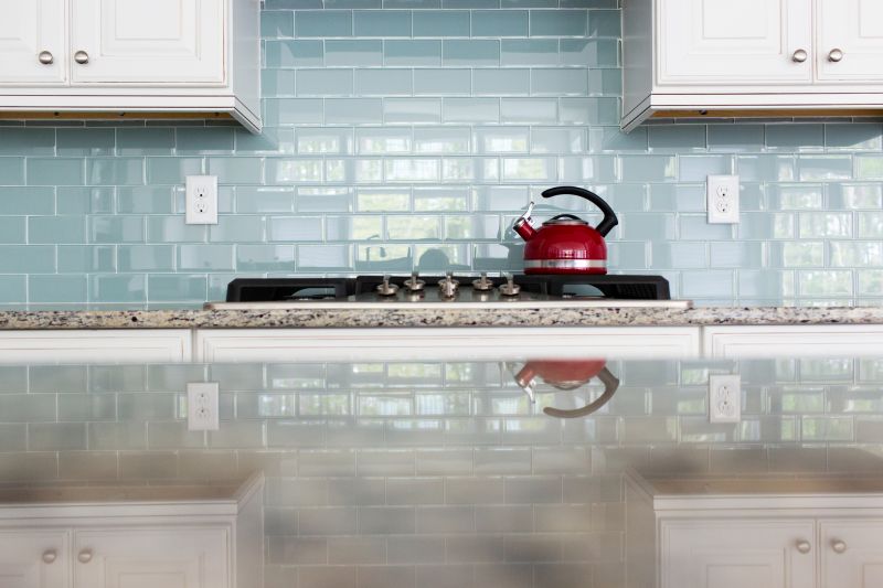 Glass Backsplash Finish