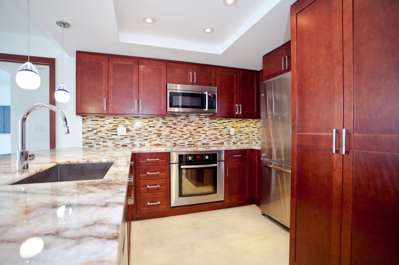Modern Backsplash with Pattern