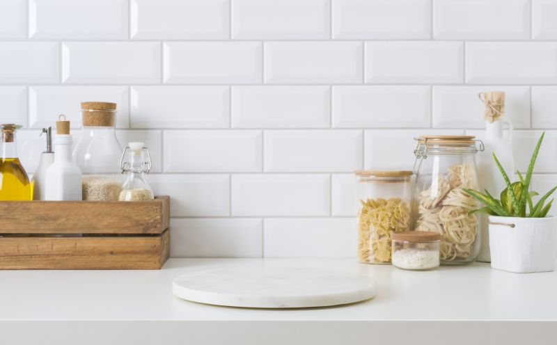 Minimalist Backsplash Design