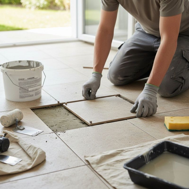 Tile Floor Repair